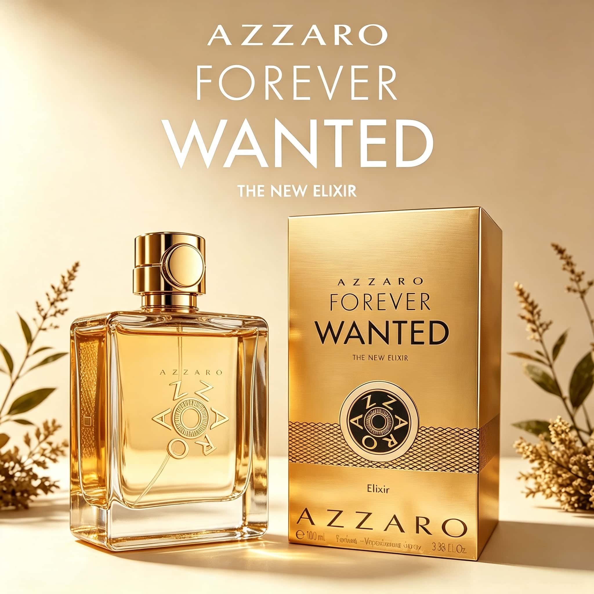 Perfume Fragrance Long Lasting - Azzaro Forever Wanted Elixir Parfum 100ML