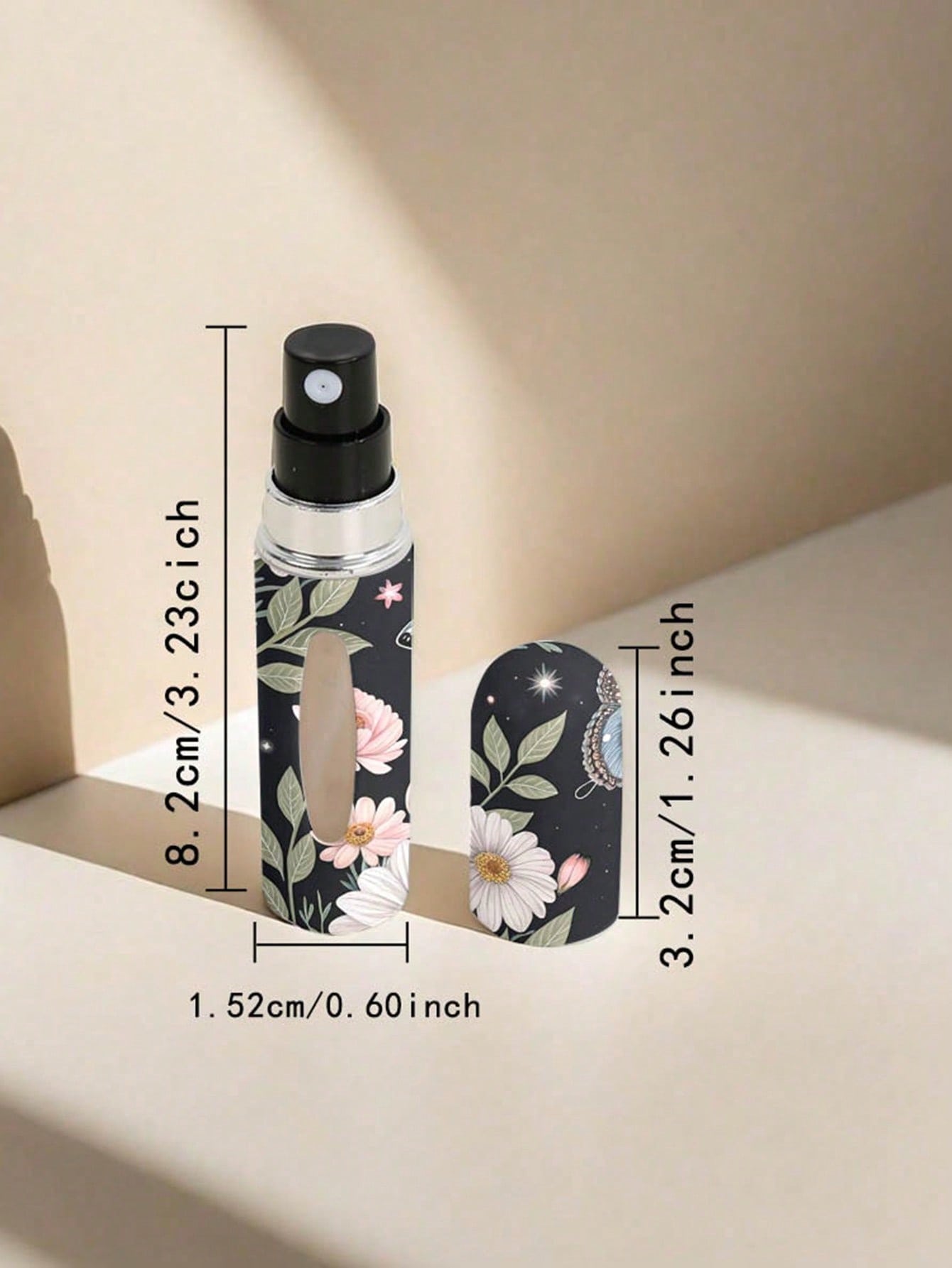 1/2pcs Butterfly Patterned Por - Perfume Decant Sample recension och pris