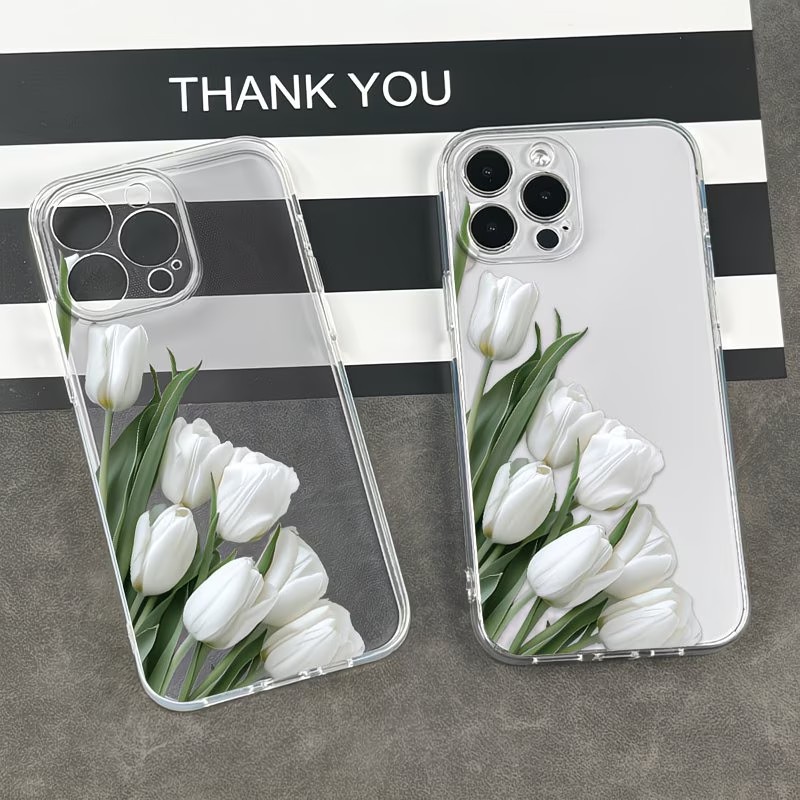 Tulip Printed Phone Case Case  - Perfume Pure Xs recension och pris