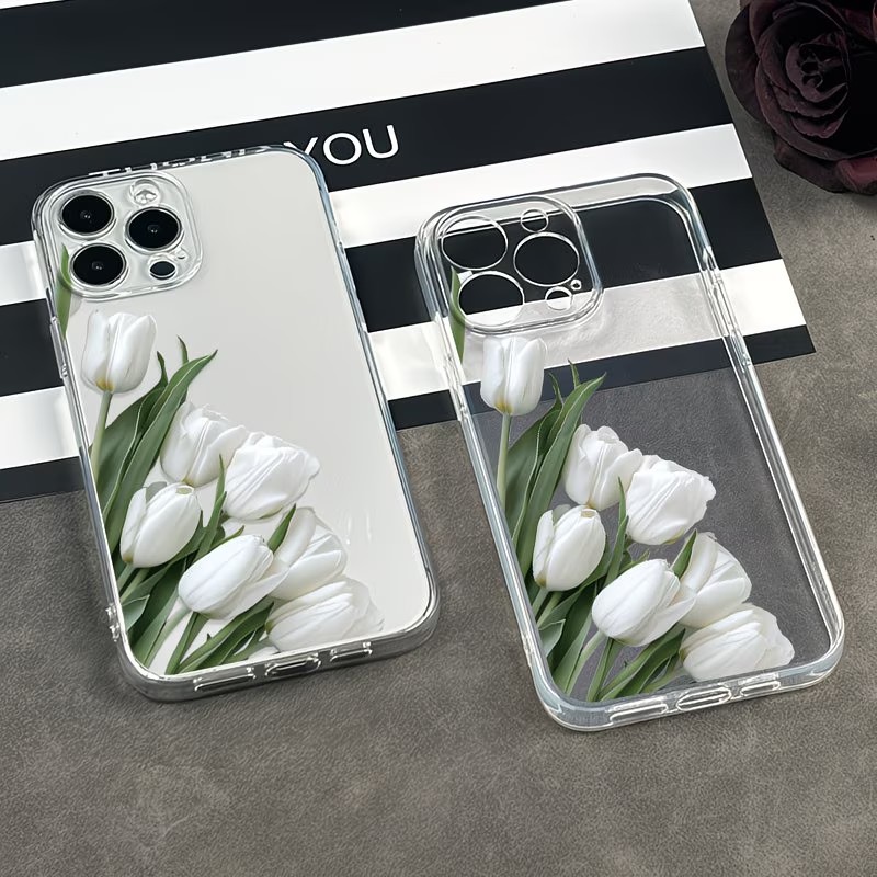 Tulip Printed Phone Case Case  - Perfume Pure Xs recension och pris