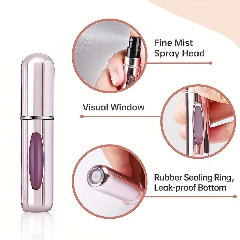 5 pieces of 5ml refillable min - Perfume Fragrance Booster recension och pris
