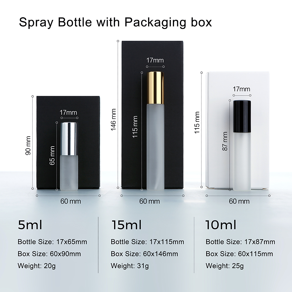50Pcs 5/10/15ml Perfume Bottle - Perfume Decant Sample recension och pris